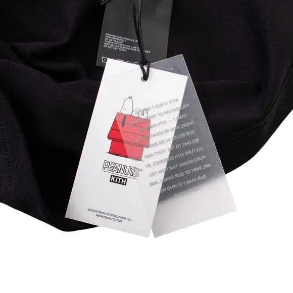 Kith For Peanuts Doghouse T-shirt Black - Picture 6 of 6